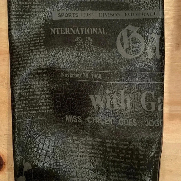 HENRY FERRERA Pull-on Rain Boots Sz 9 Preppy/Dark Academia/Academia - Picture 3 of 9